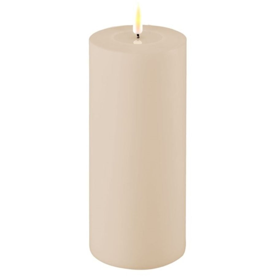 Dust Sand Outdoor LED Candle 10x20cm