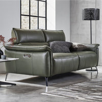 Darwin Electric Recliner Leather 3 Seater