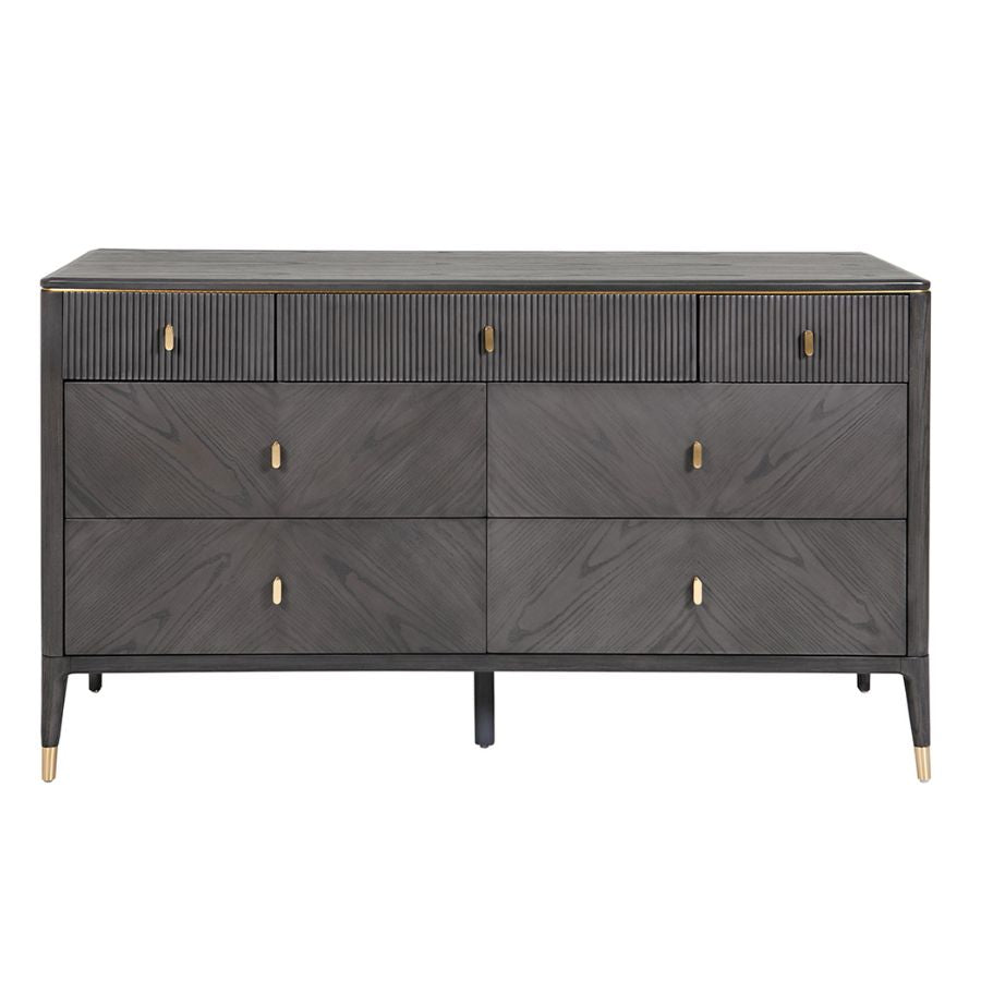Diletta Chest of Drawers Ribbed