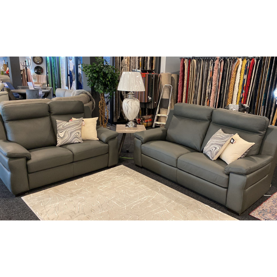 Sabrina Leather Large 2 Seater + 2 Seater
