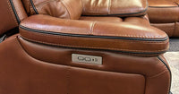 Egan 3,1,1 Leather power reclining suite