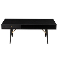 Barcelona Coffee Table- Black and Copper