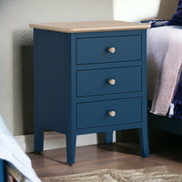 Marlow Navy Bedside