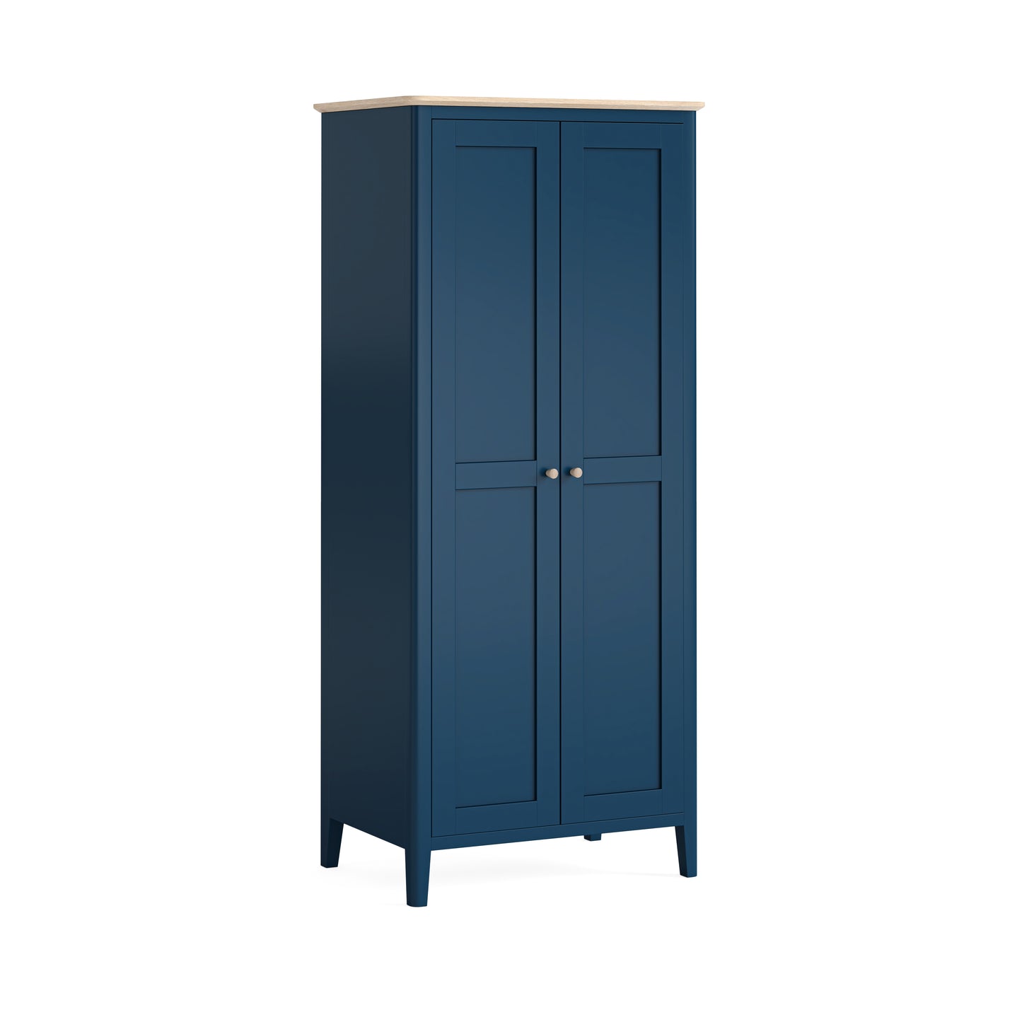 Marlow Navy Full Hanging Wardrobe