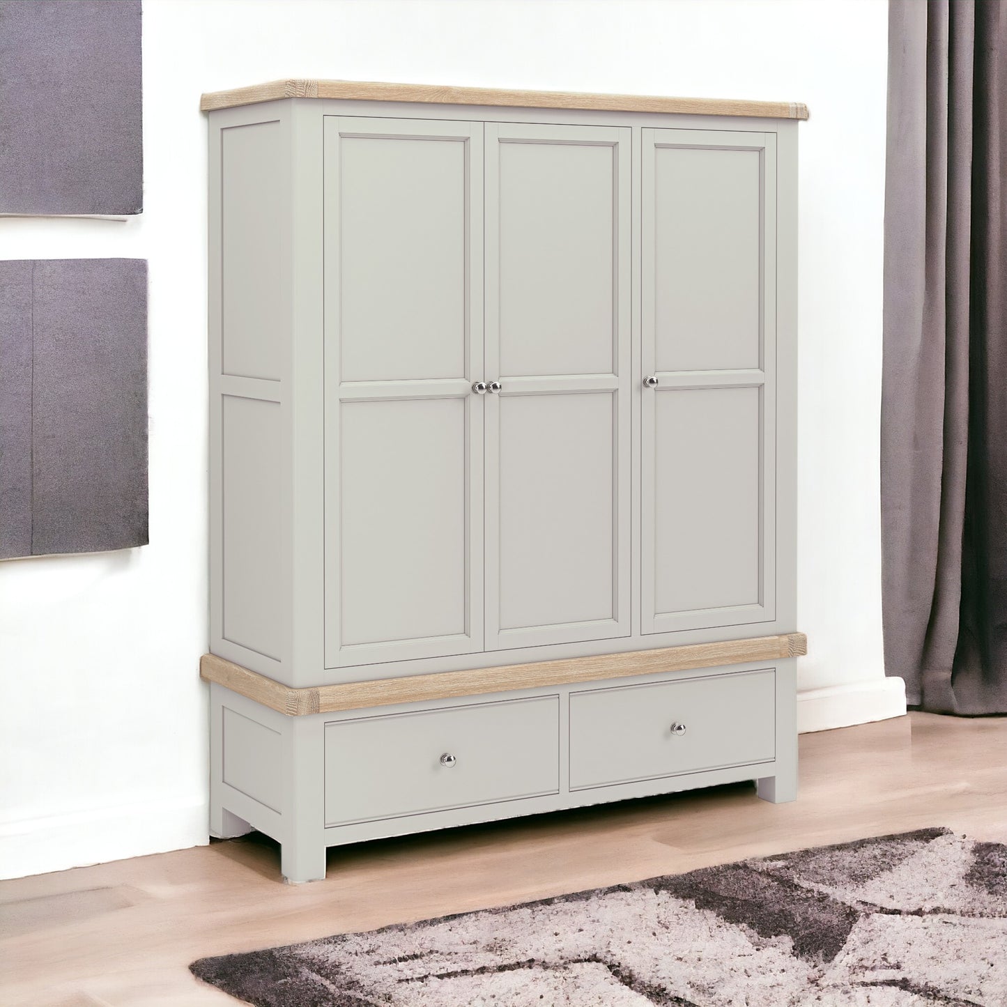 Salcombe Triple Wardrobe