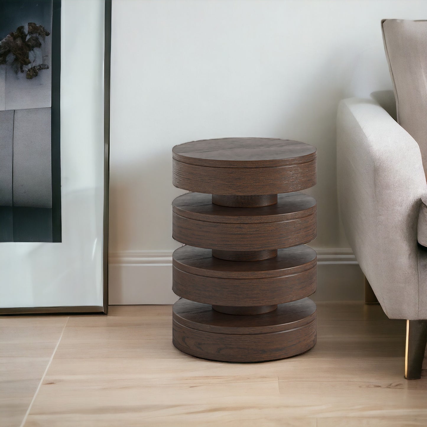 California Bobbin Side Table