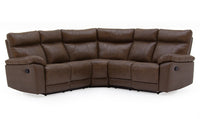 Positano Leather Corner Sofa