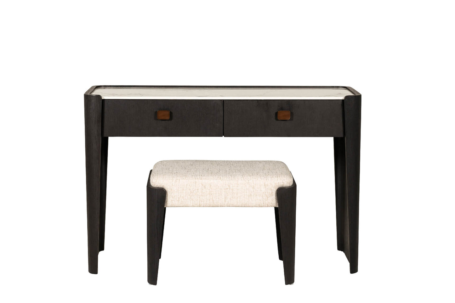 Rhodes 2 Drawer Dressing Table Ebony