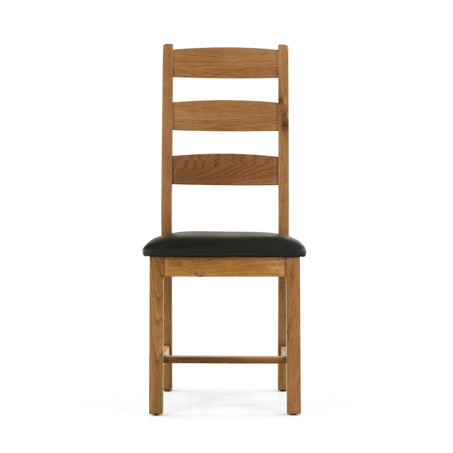 Salisbury Slatted Chair with PU Seat