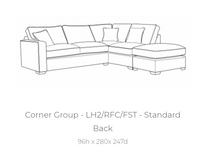 Camden Corner suite & Footstool