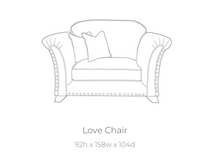 Windsor 4 seater, 2 Seater + Love Chair
