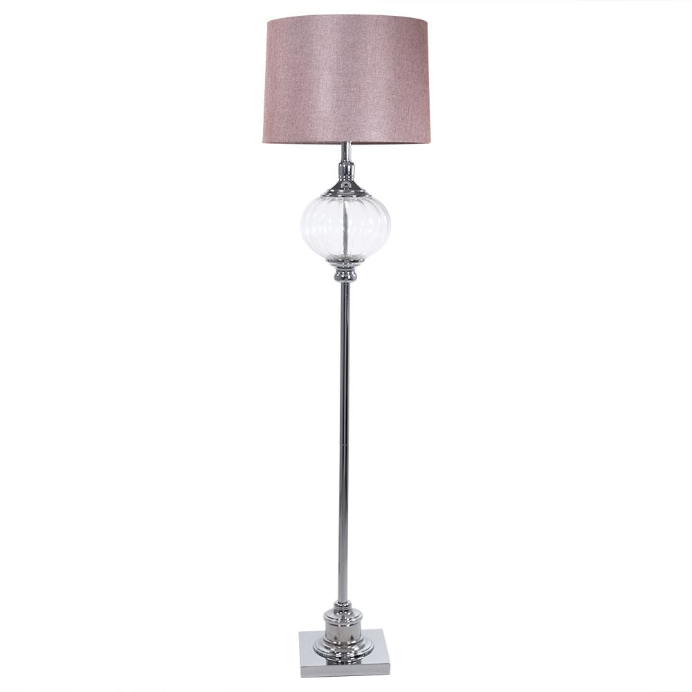 Verona Glass Floor Lamp