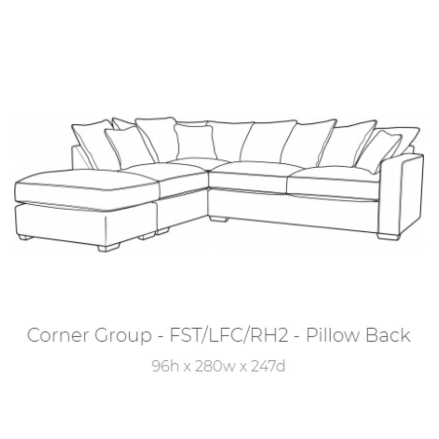 Camden Corner suite & Footstool