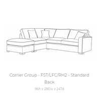 Camden Corner suite & Footstool