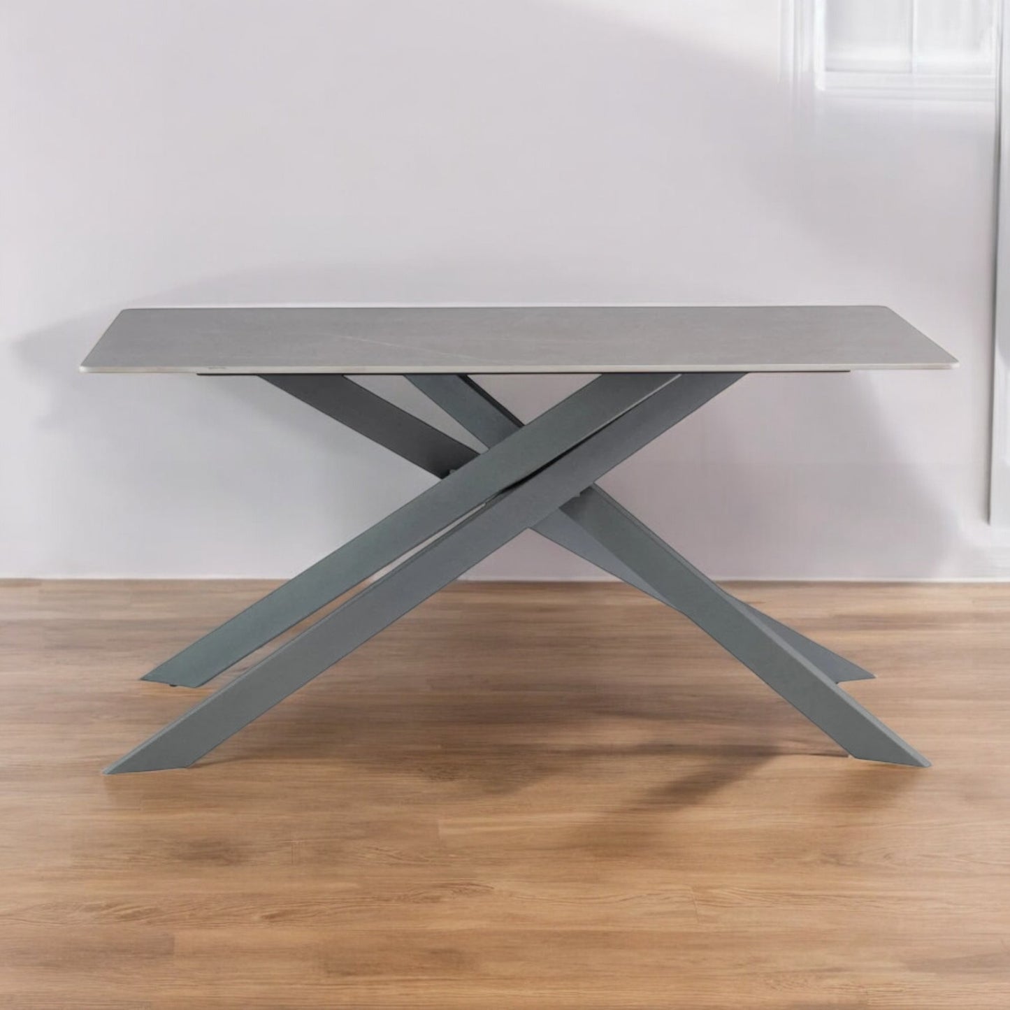 Camilla Matt Grey 1.6m Dining Table