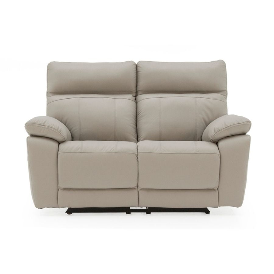 Positano Leather 2 Seater Manual Recliner